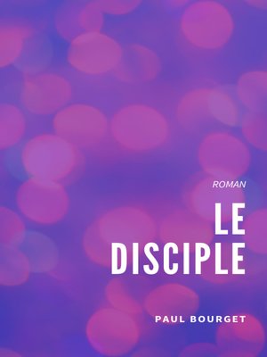 cover image of Le Disciple